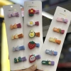 Baby hair clips, baby hair clips that won't damage hair, Korean infant and toddler hair clips, girls' cute princess, children's headwear, children's set details Picture